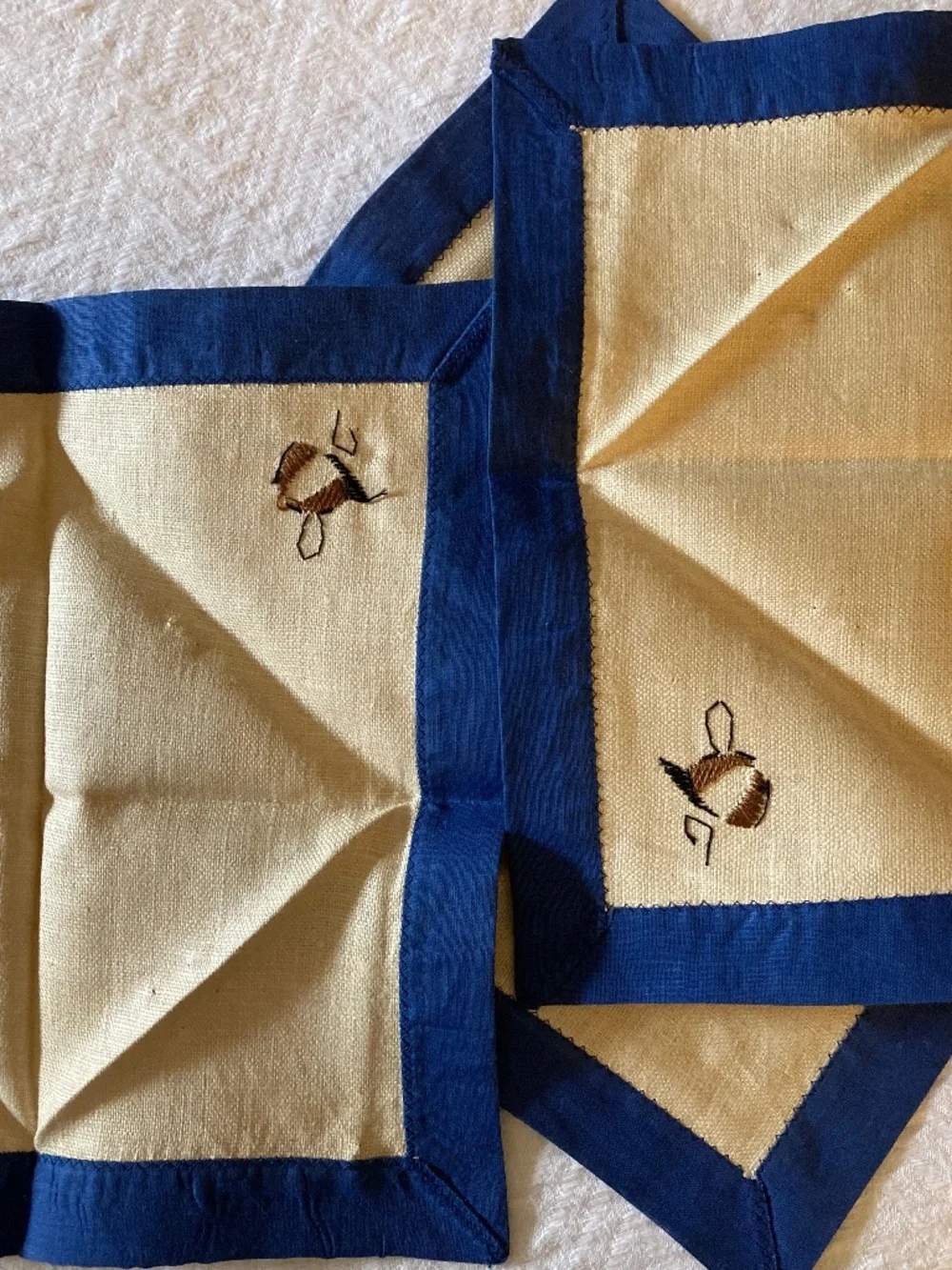 Equestrian Themed Small Tablecloth & Napkins